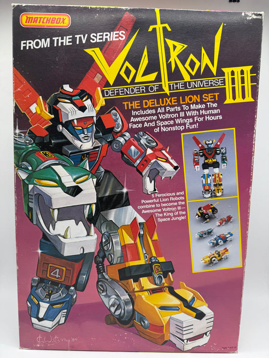 Voltron 3 Defender of The Universe 1984 Matchbox
