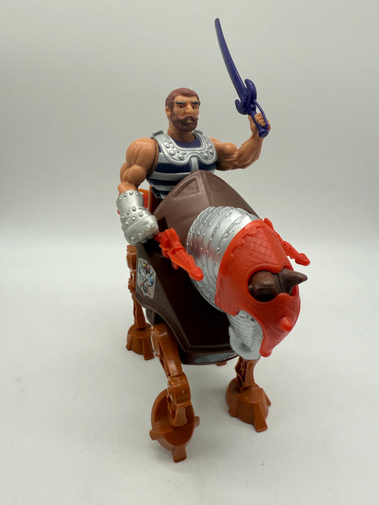 Masters of The Universe Fisto & Stridor Hong Kong 1983 Mattel