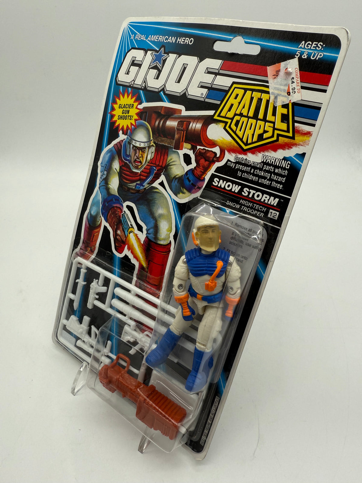 G.I. Joe Battle Corps Snow Storm 1992 Hasbro, photo 2 of 5