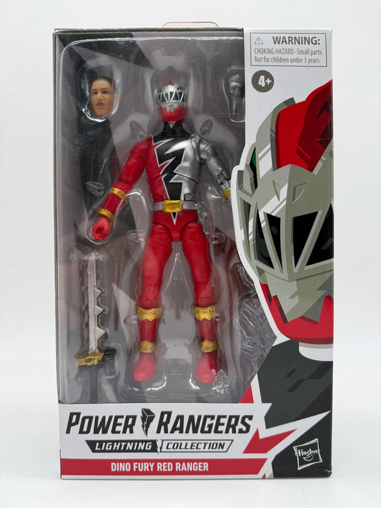 Power Rangers Lightning Dino Fury Red Ranger 2022 Hasbro