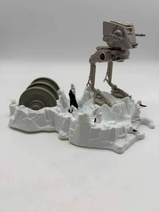 Star Wars Micro Hoth Generator Attack Action Play set 1982 Kenner