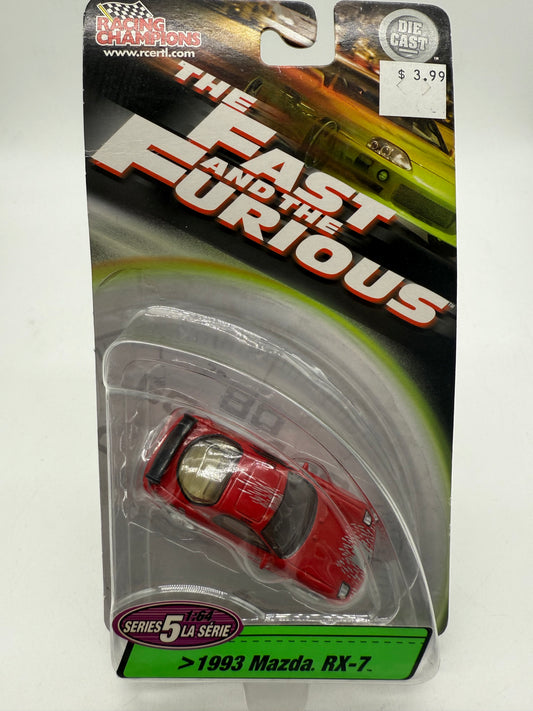 Racing Champions The Fast and The Furious 1993 Mazda RX-7 2003 RC ERTL