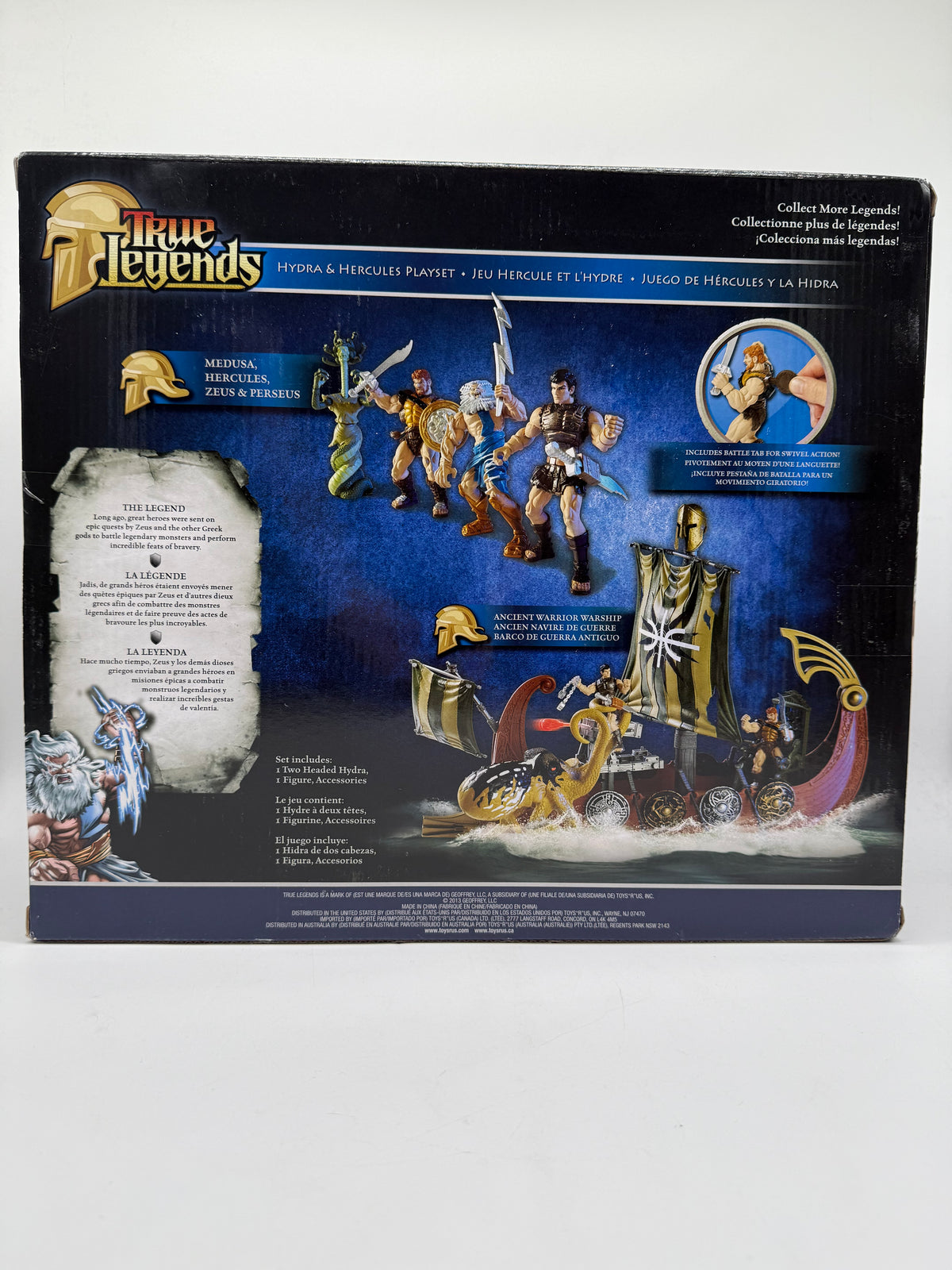 Chap Mei 2013 True Legends Heroes of Olympus Hydra & Hercules, photo 4 of 4