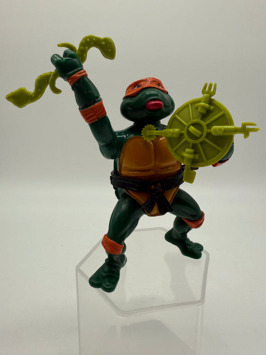 TMNT Vintage Rock N Roll Michaelangelo 1989 Playmates