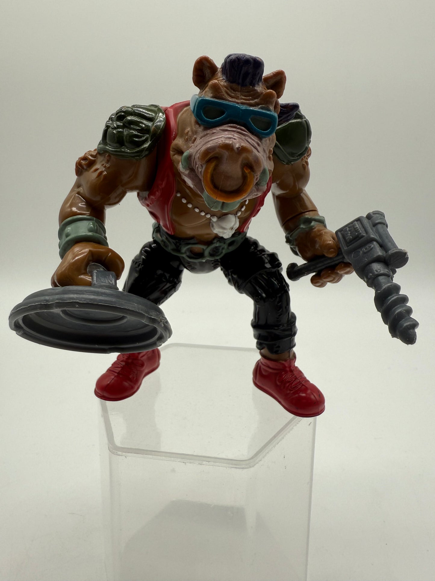 TMNT Vintage Bebop Heard Head 1988 Playmates