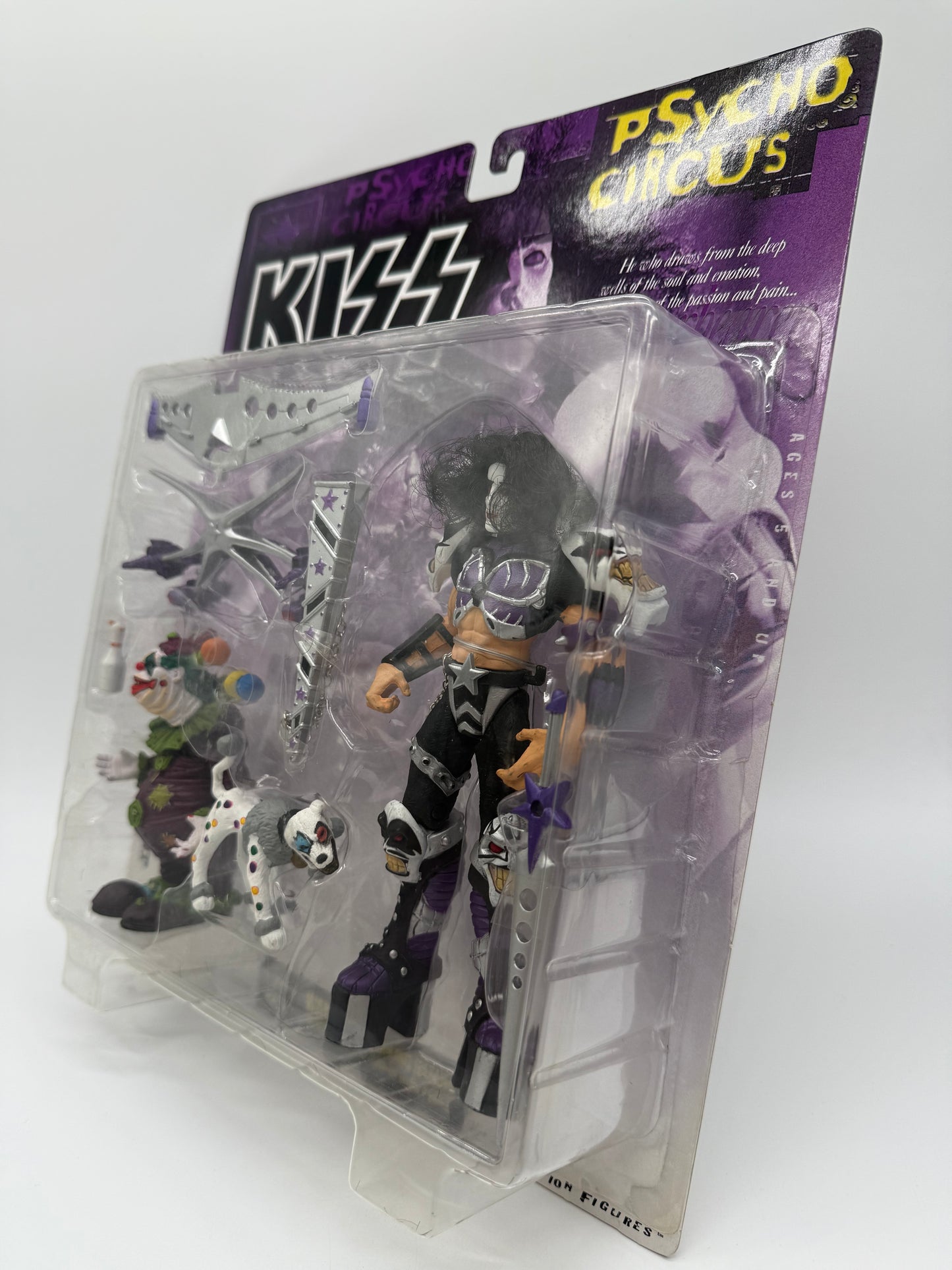 McFarlane Toys 1998 Kiss Psycho Circus Ultra Action Figures Set