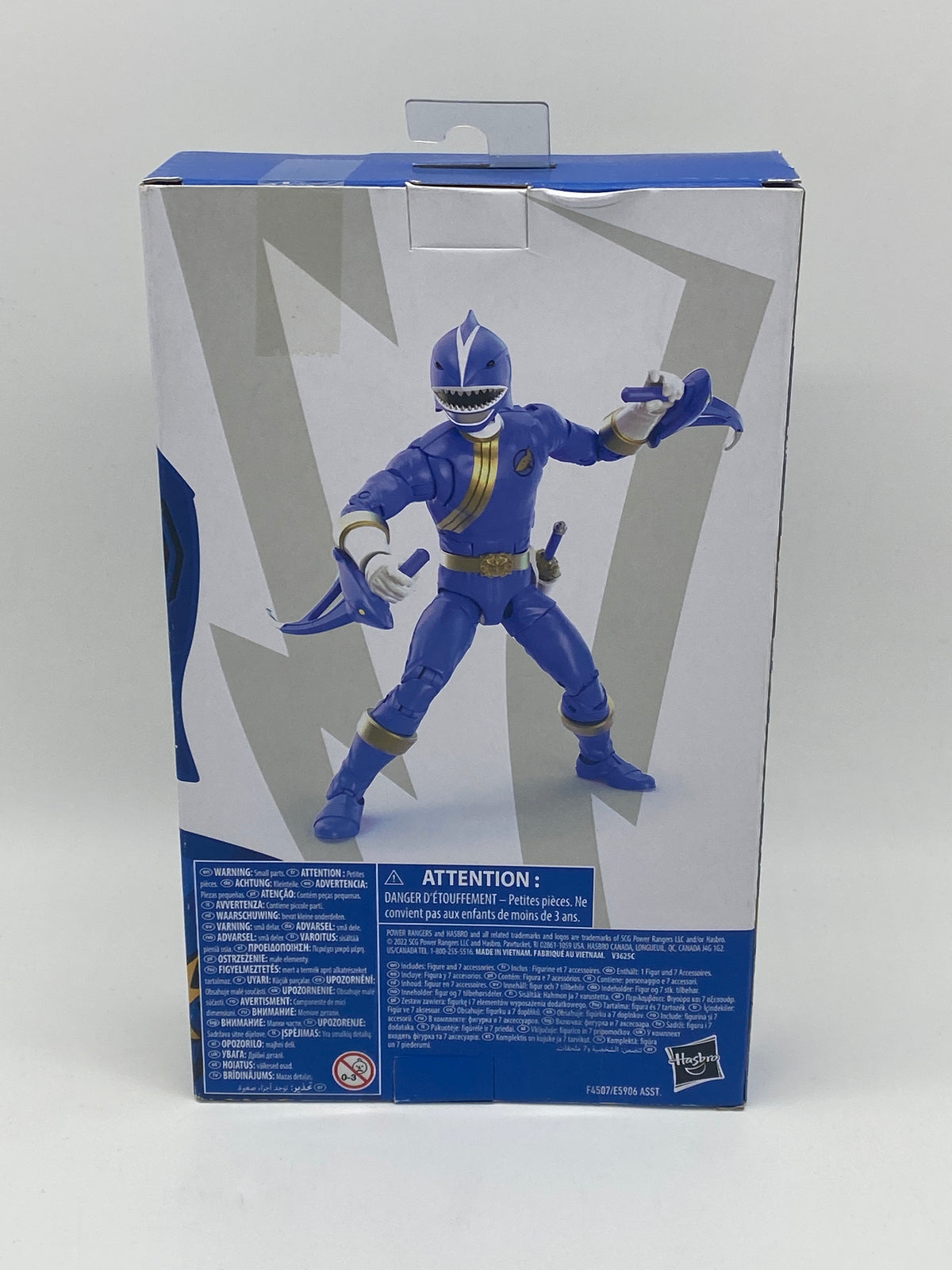 Hasbro Power Rangers 2022 Lightning Collection Wild Force Blue Ranger Action Figure, photo 3 of 5