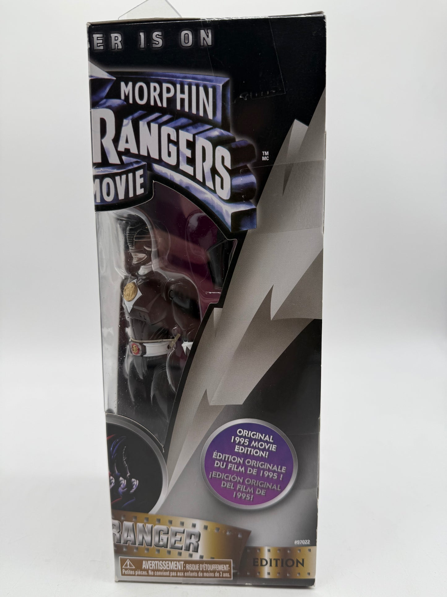Mighty Morphin Power Rangers The Movie Black Ranger 2016 Bandai