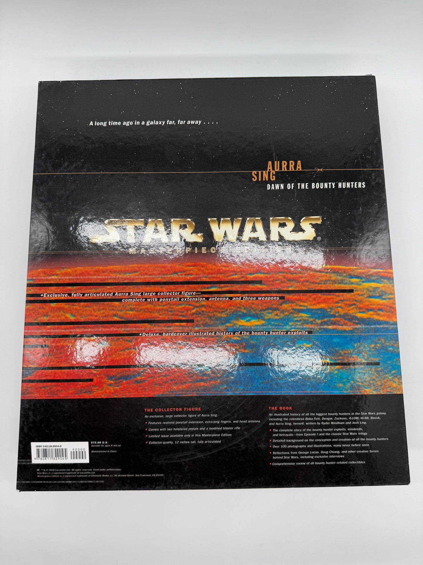 Hasbro 2000 Star Wars Masterpiece Edition Aurra Sing Dawn of the Bounty Hunters