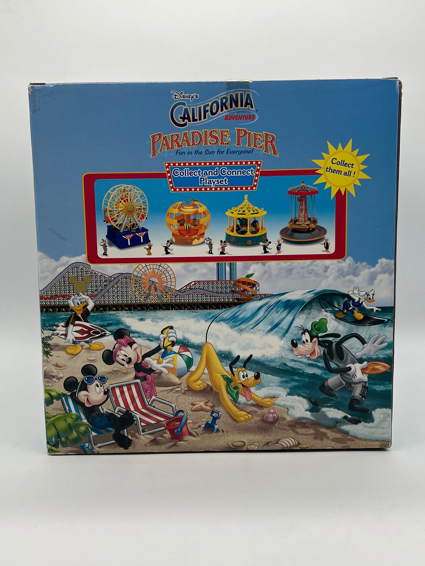 Disney California Adventure 2001 Paradise Pier “Orange Stinger” Ride Playset