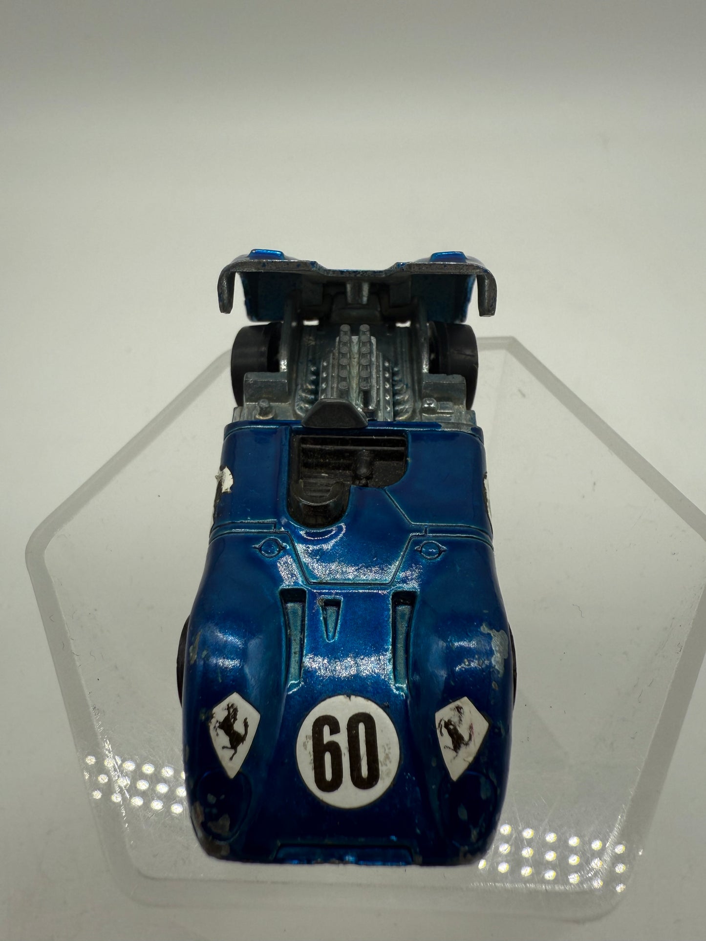 Hot Wheels Vintage Redline Ferrari 312P (Blue) 1969 Mattel