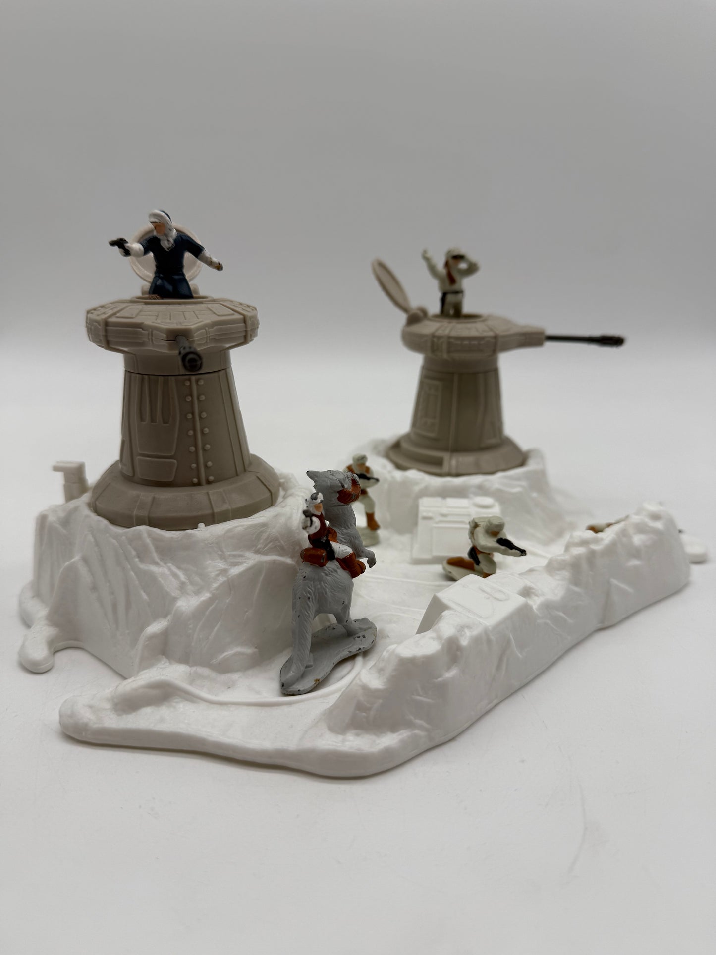 Star Wars Micro Hoth Turret Defense Play Set 1982 Mattel