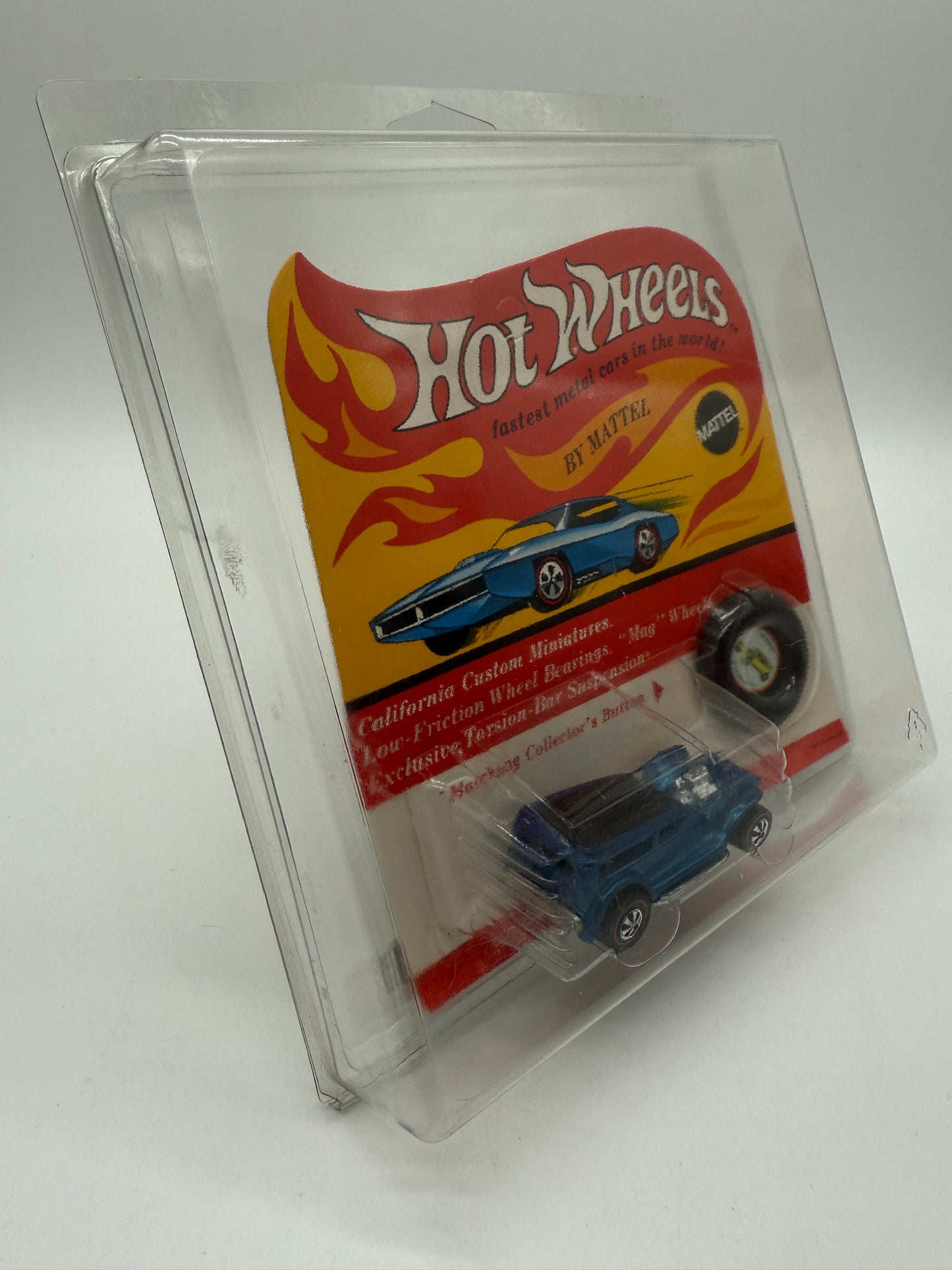 Mattel 1969 Hot Wheels Vintage Redline The Demon (Blue)