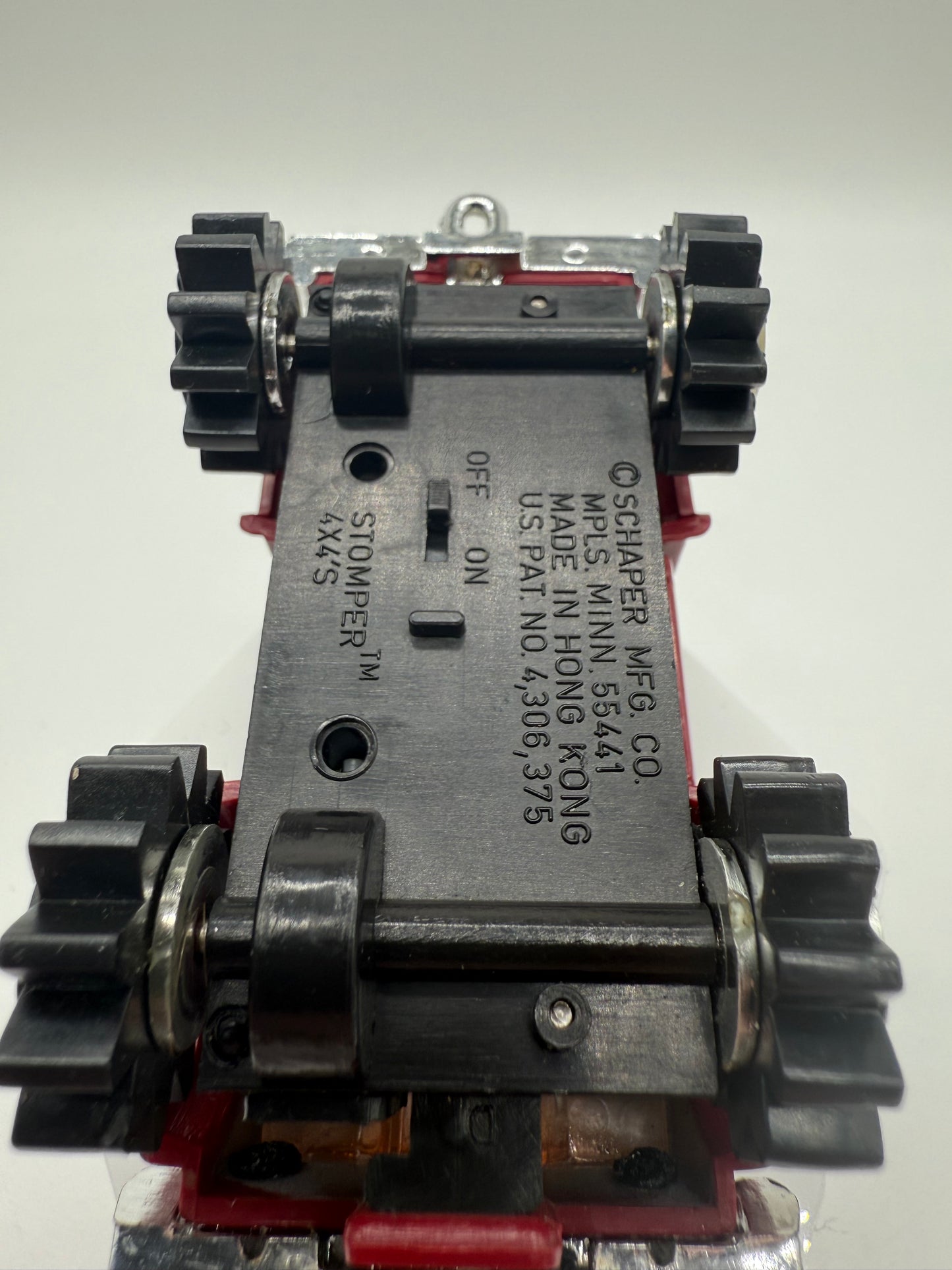 Schaper Stomper 1983 Gen II Jeep Honcho Maroon Pickup Battery Op Works
