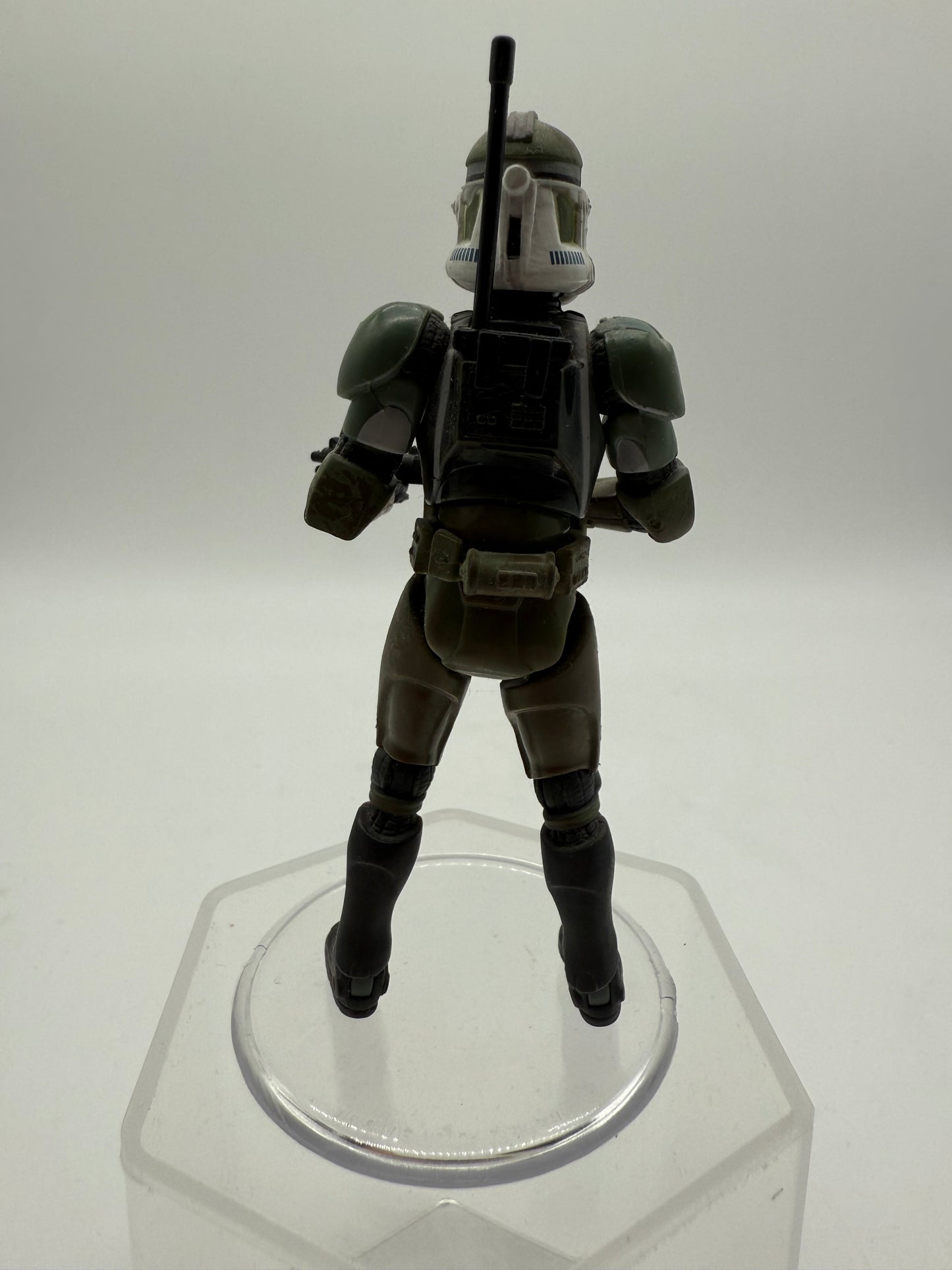 Star Wars ROTS Republic Commander Gree Clone Trooper 2004 Hasbro