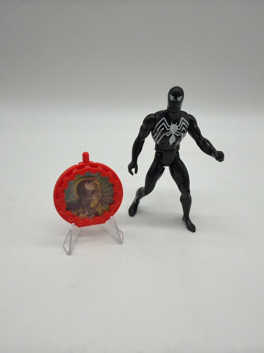 Mattel 1984 Marvel Super Heroes Secret Wars Black Suit Spider-Man 4.5" Action Figure