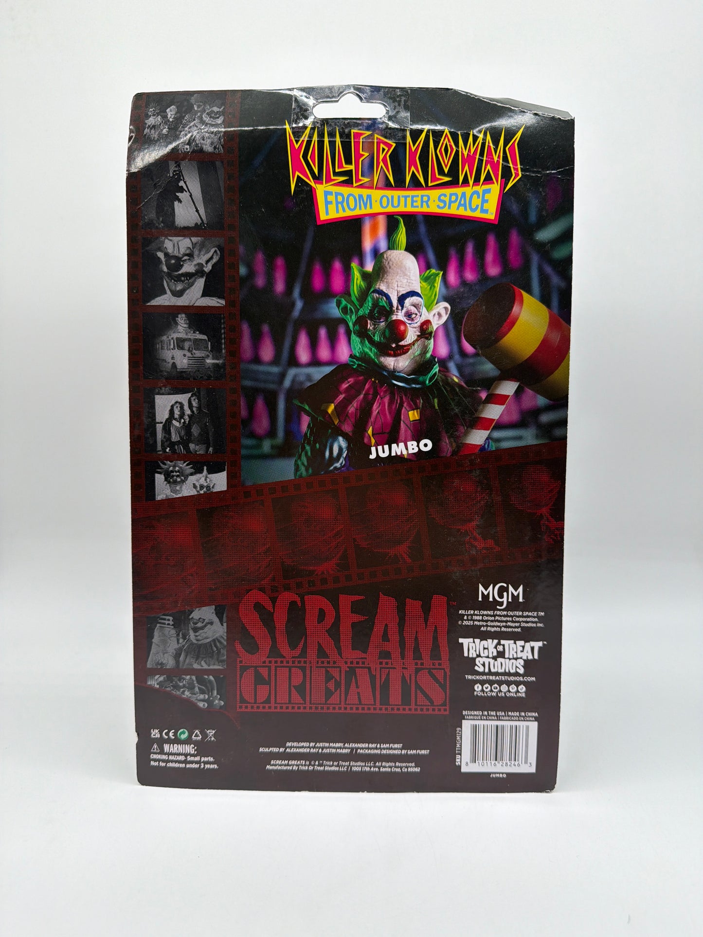 Trick or Treat Studios 2025 Scream Greats Series 2 Collection Killer Klowns From Outer Space Jumbo