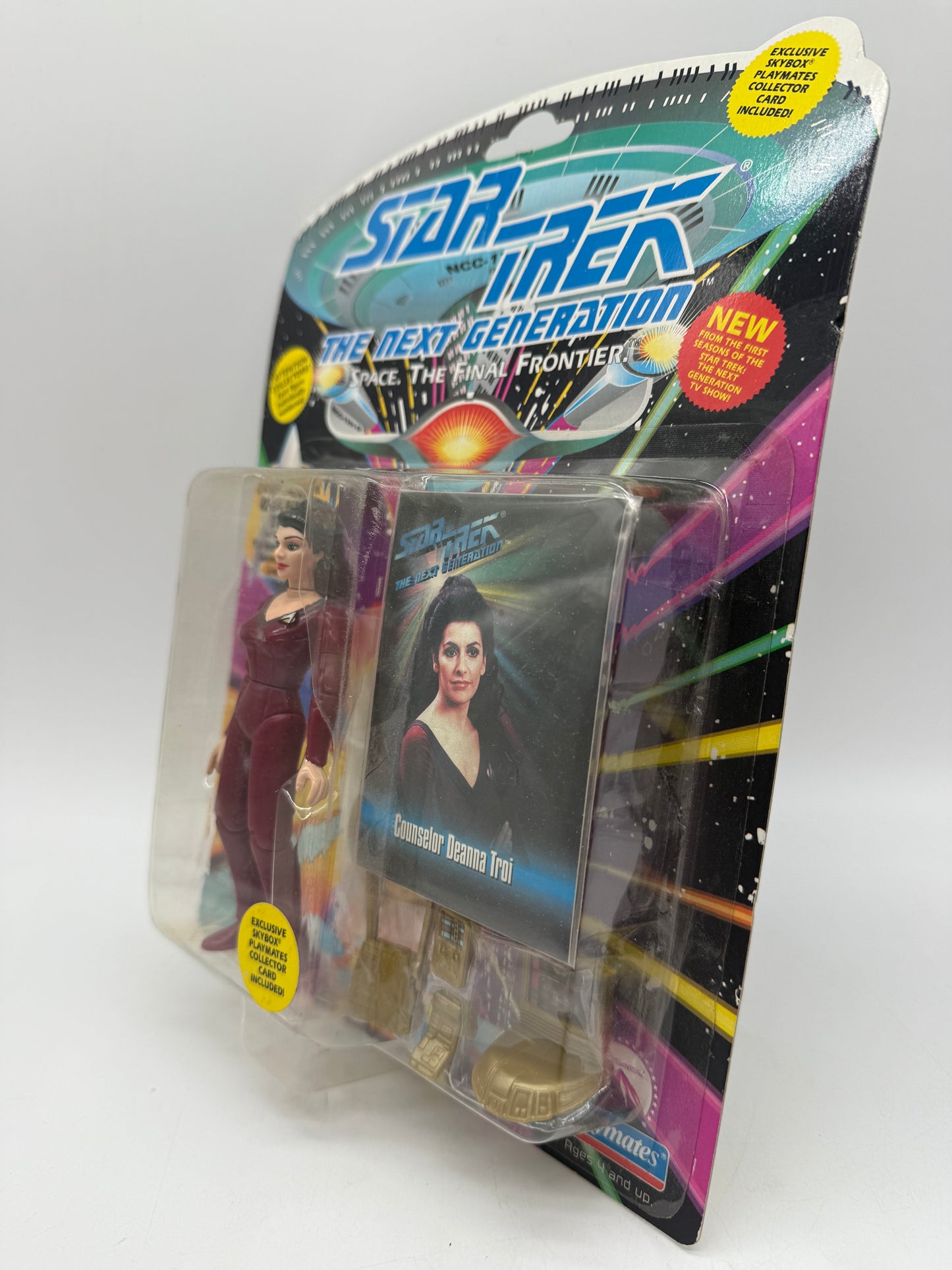 Playmates 1993 Star Trek Next Generation Conselor Deanna Troi