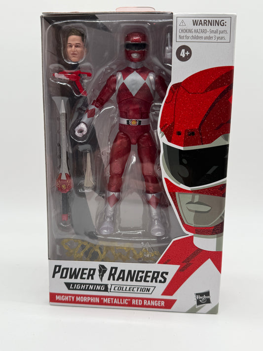 Power Rangers Mighty Morphin "Metallic" Red Ranger 2021 Hasbro