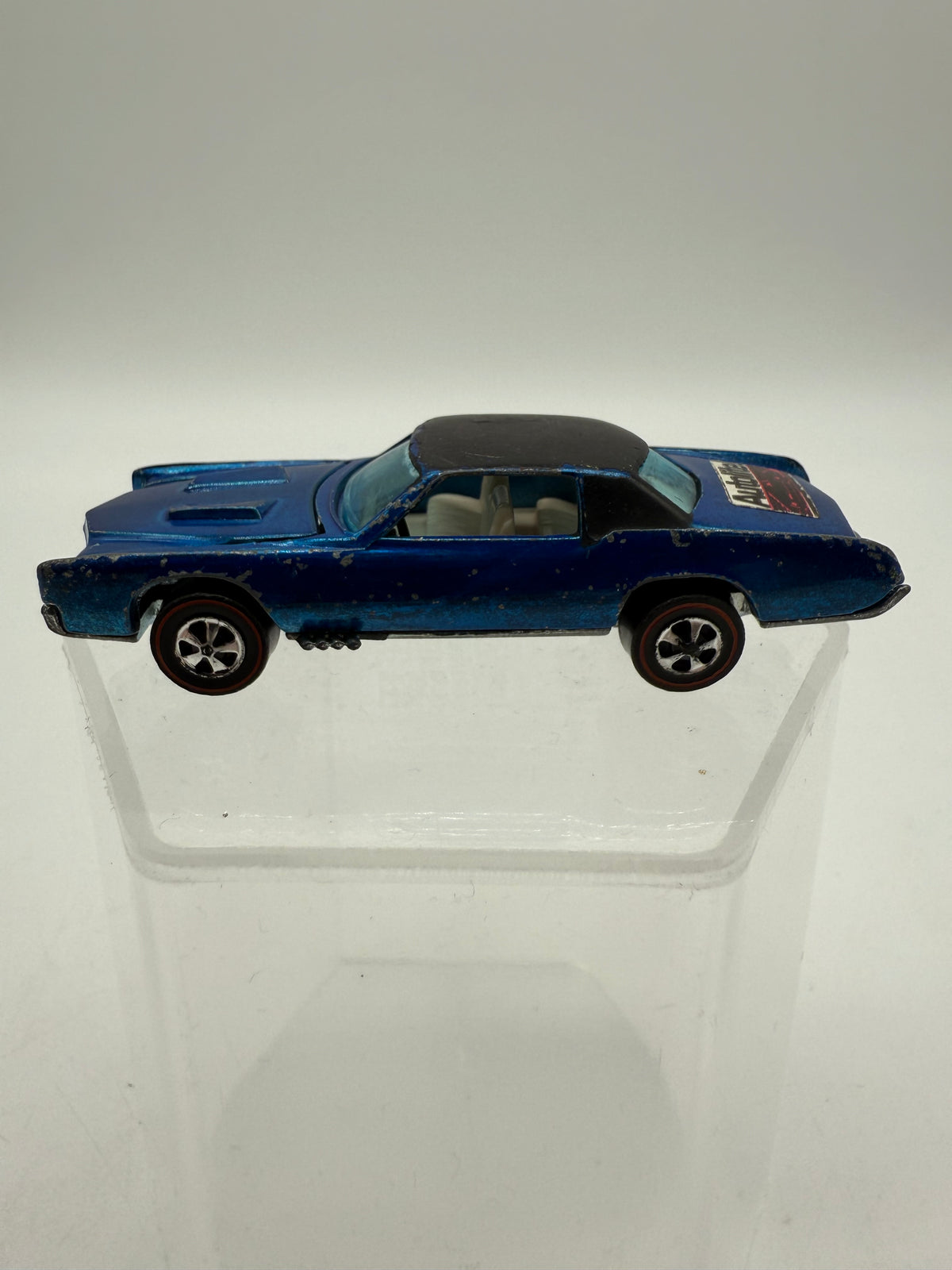 Hot Wheels Vintage Sweet 16 Redline Custom Eldorado (Blue) 1967 Mattel, photo 1 of 17