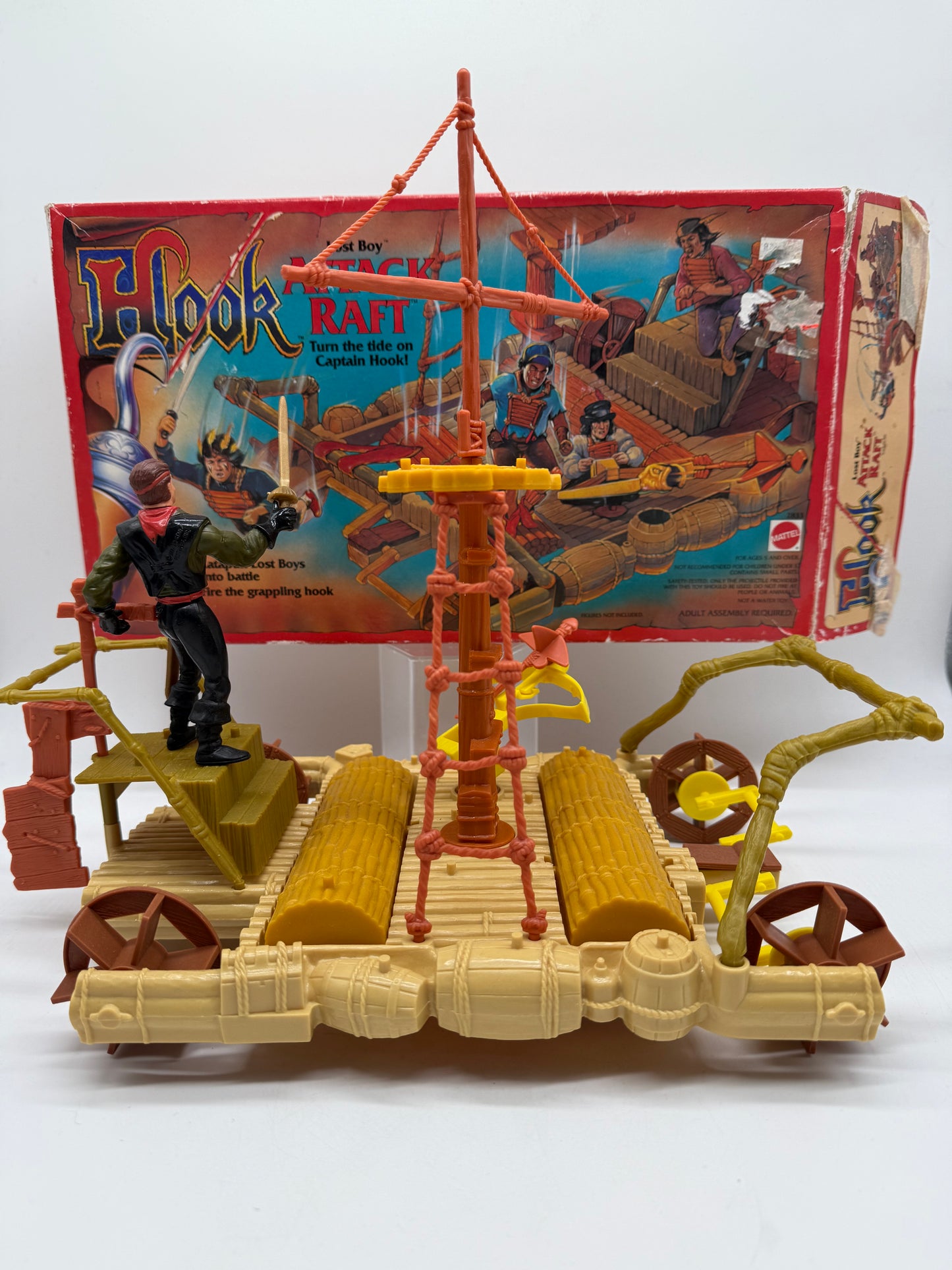 Hook Lost Boy Attack Raft 1991 Mattel
