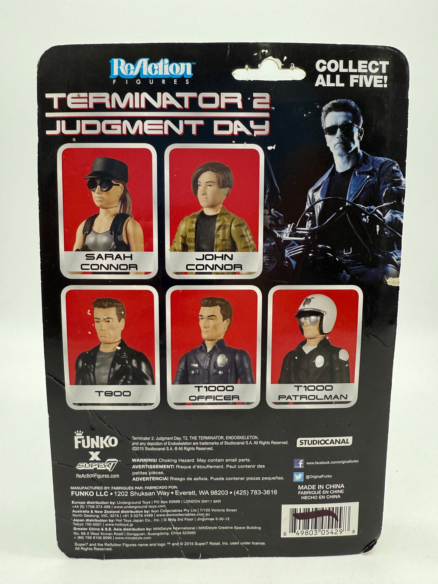 Terminator 2 T1000 Frozen Patrolman 2015 Super7