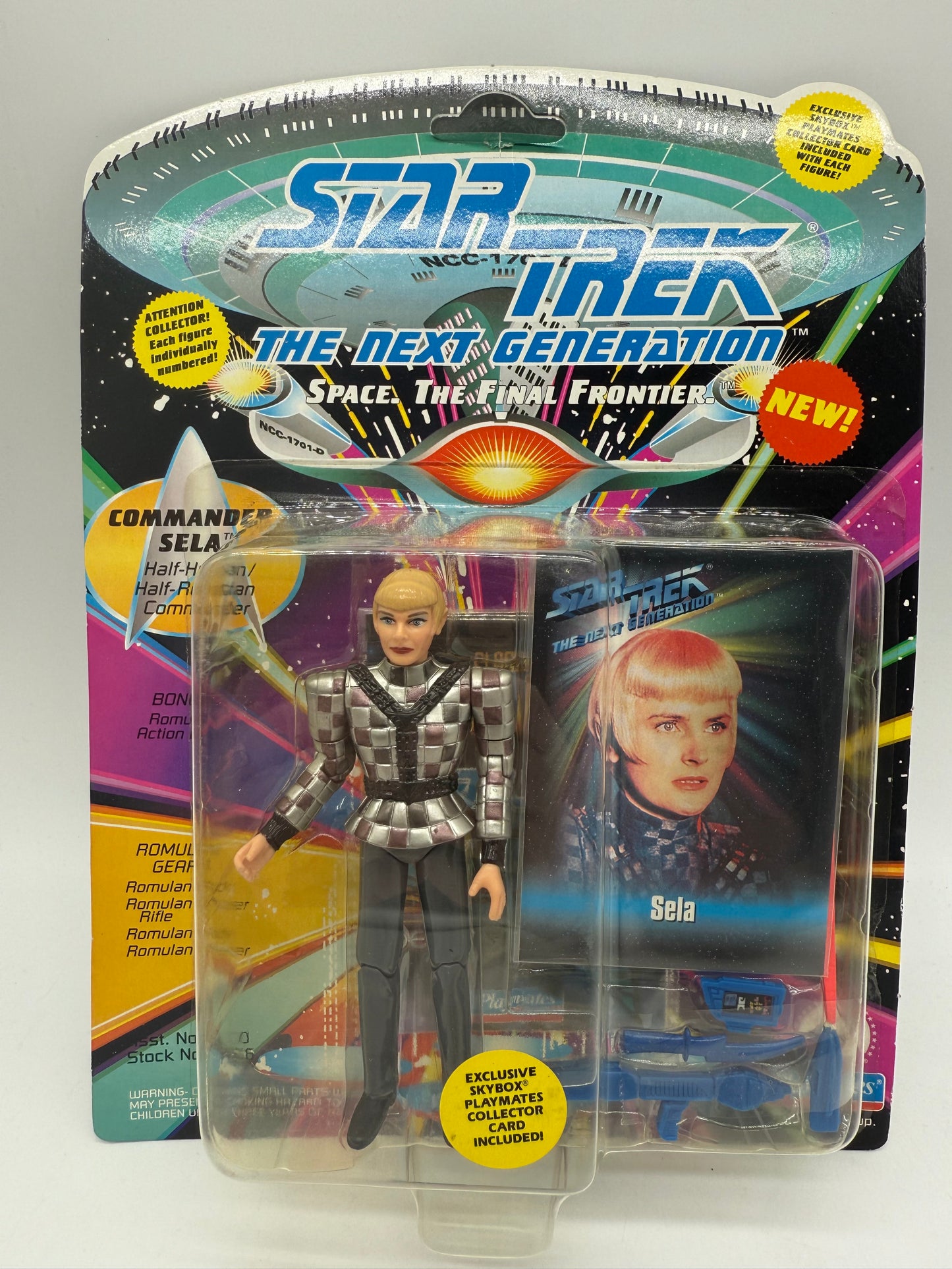 Playmates 1993 Star Trek Next Generation Commander Sela
