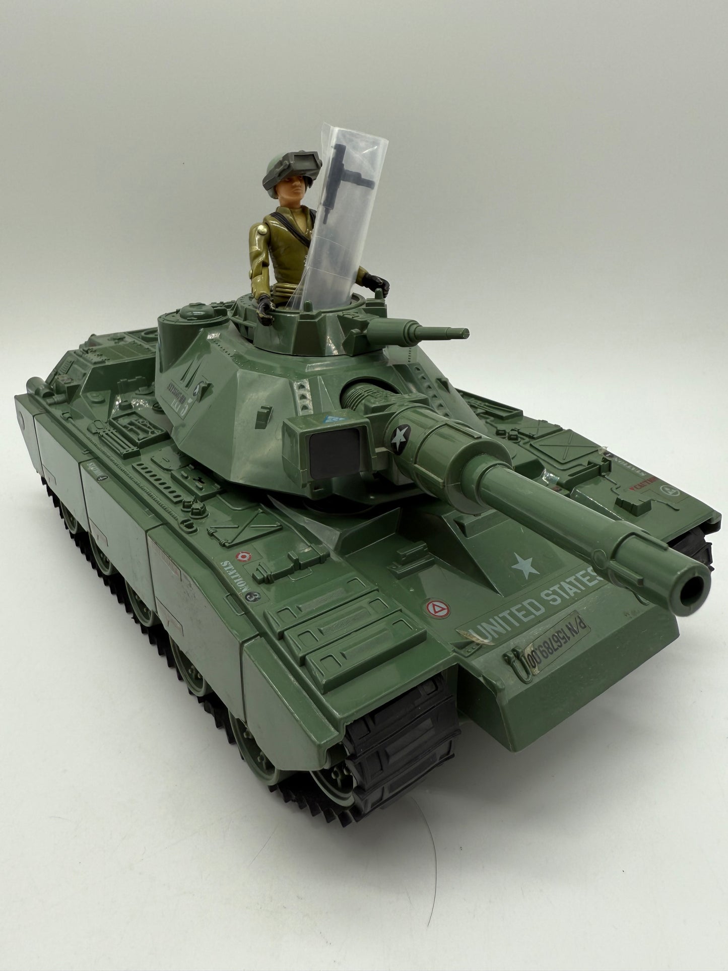 Vintage G.I. Joe MOBAT Motorized Battle Tank With Steeler 1982 Hasbro
