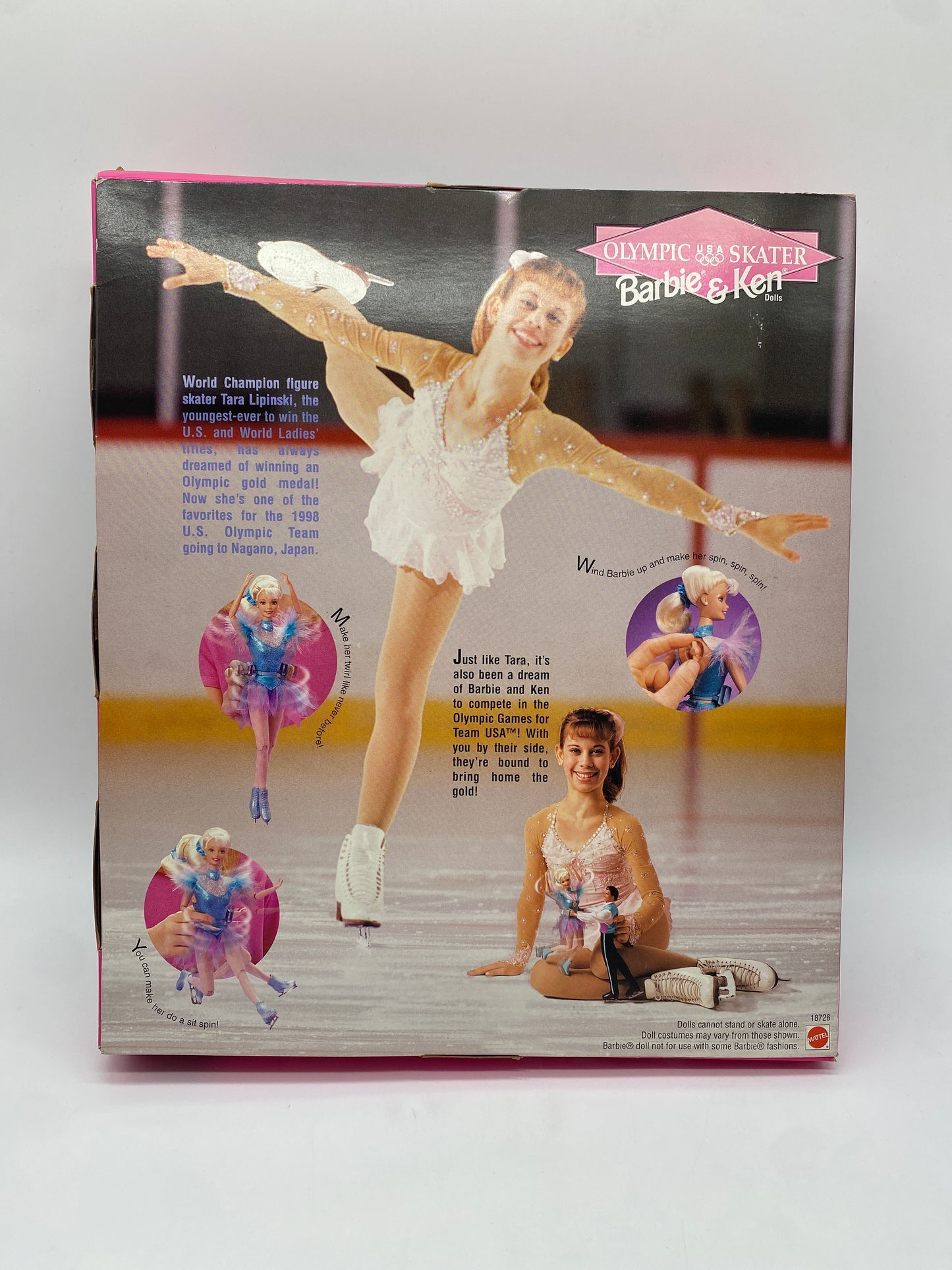 Barbie 1997 Olympic USA Skater Barbie & Ken