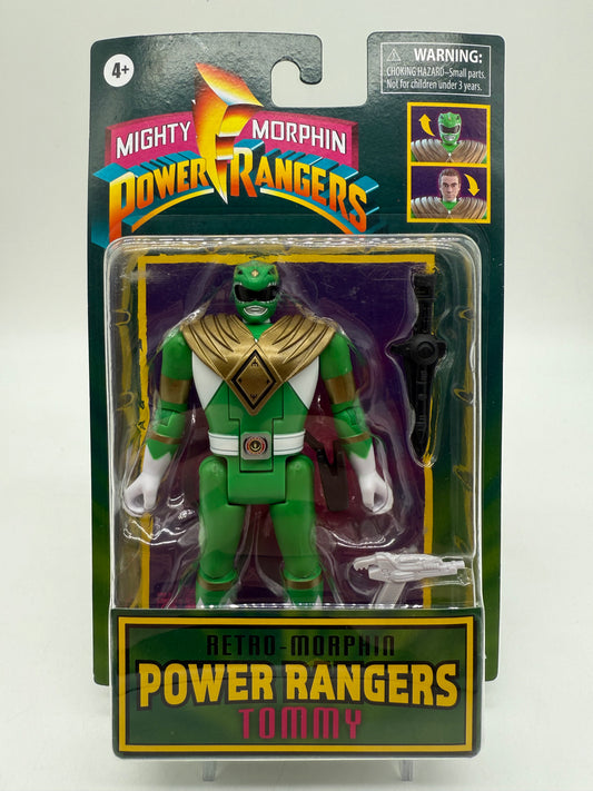 Hasbro 2020 Mighty Morphin Power Rangers Retro Morphin Power Rangers Tommy Green