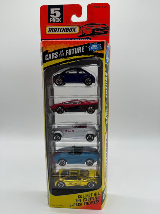 Matchbox 5 Pack Cars of The Future 1996 Matchbox Toys