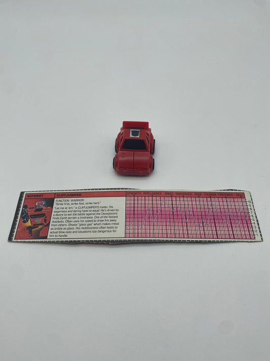 Transformers G1 1984 Cliffjumper Action Figure