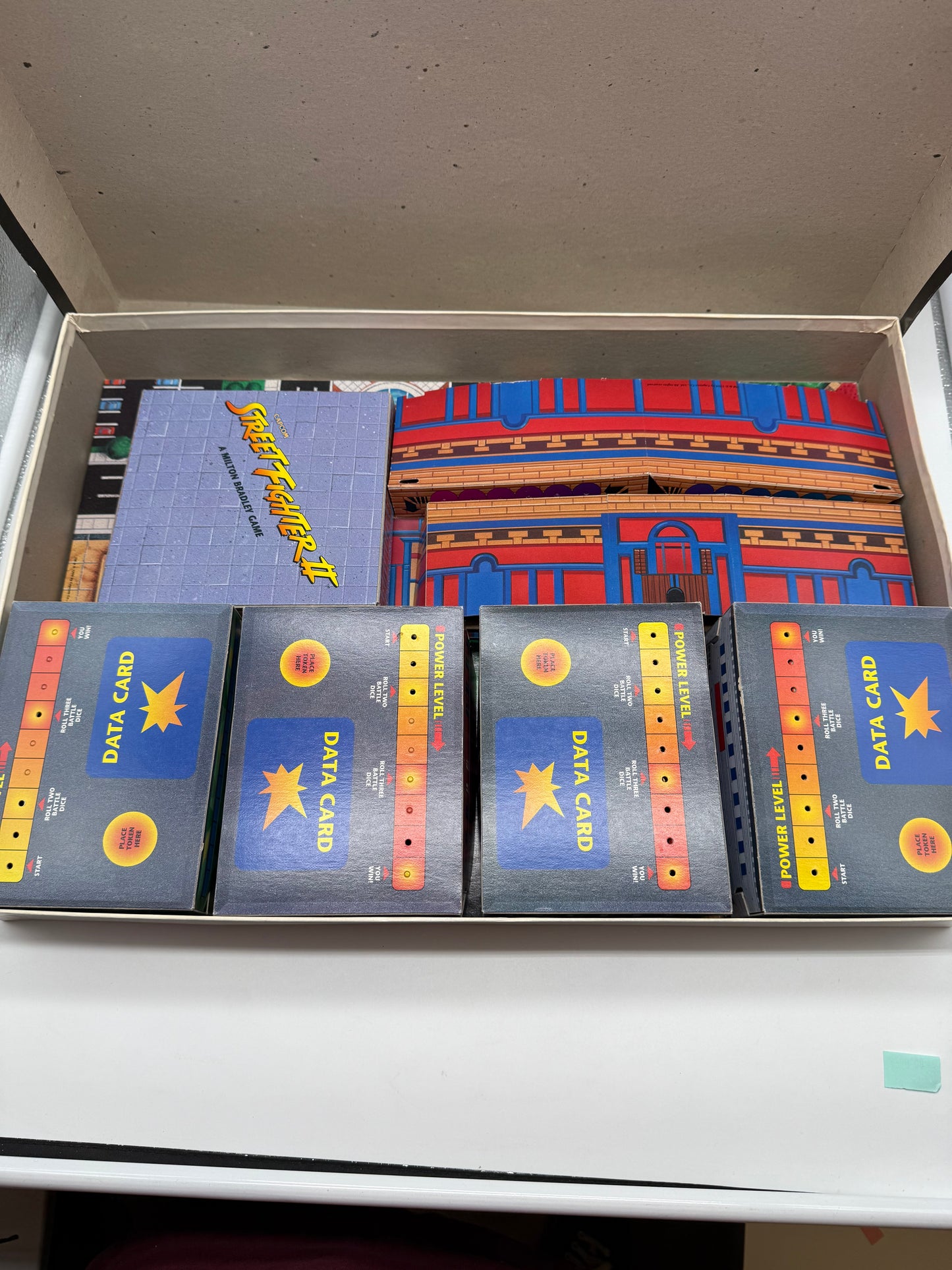 Street Fighter 2 Battle The World Warriors In This Game of Strength and Courage 1994 Hasbro