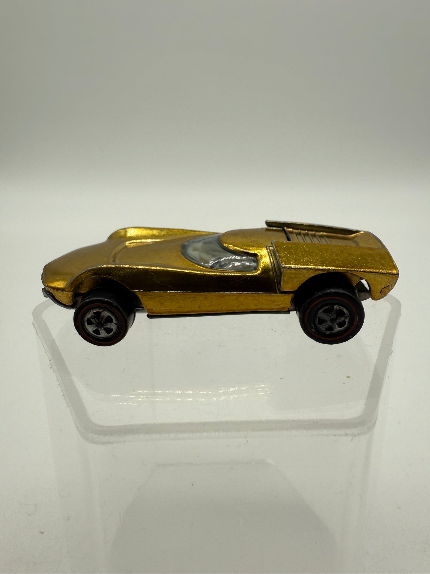 Hot Wheels Vintage 1968 Redline Turbofire Gold Loose