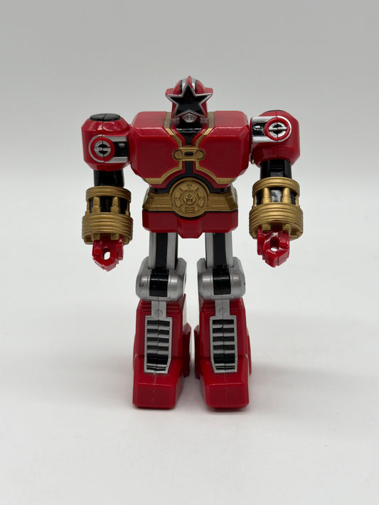 Bandai 1996 Mighty Morphin Power Rangers Red Zeo Battlezord 5”
