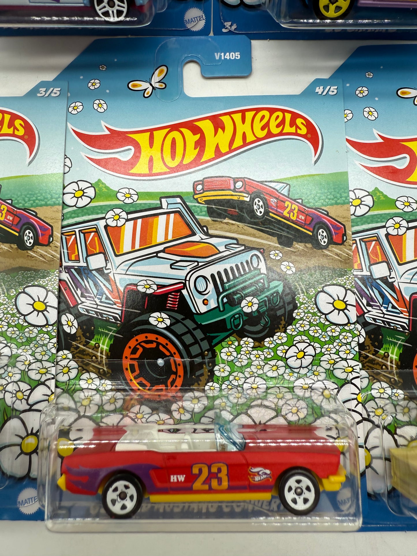 Hot Wheels Spring Easter Series 5 Car Set 2021 Mattel
