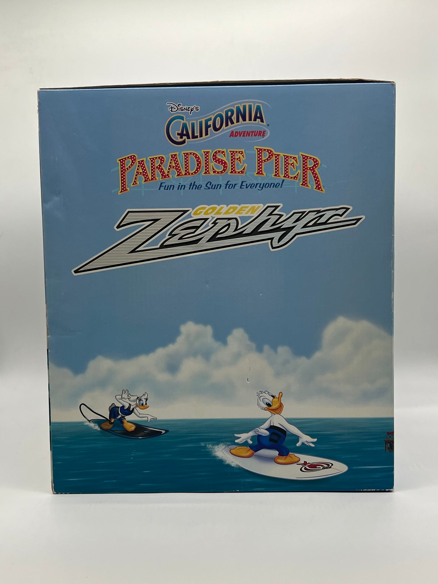 Disney California Adventure 2001 Paradise Pier Golden Zephyr Playset