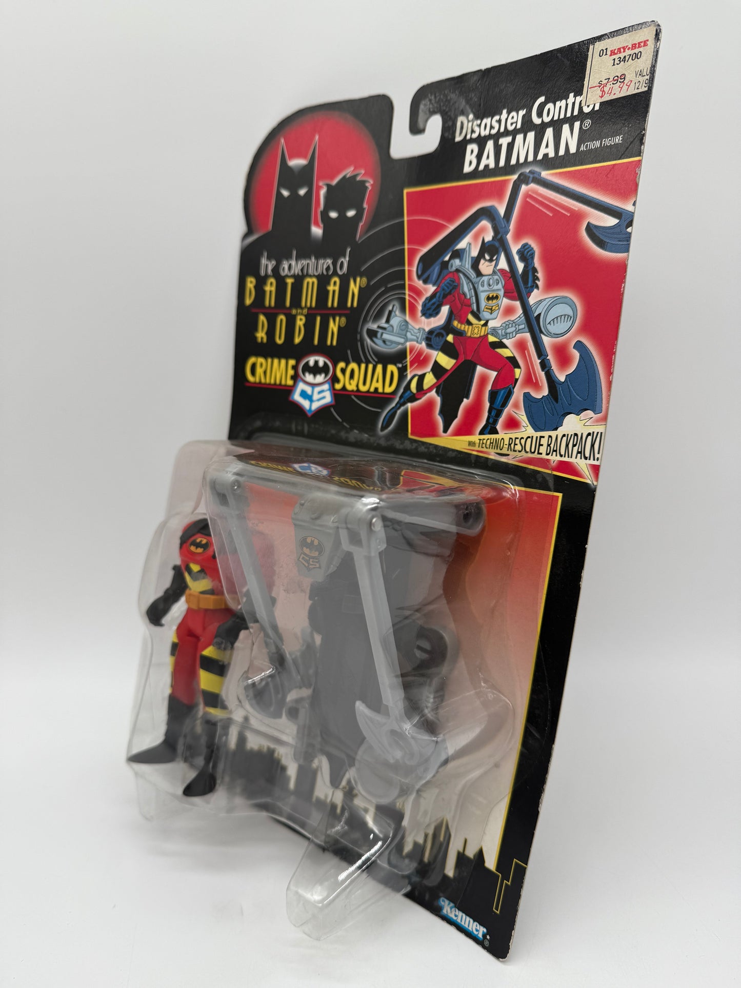 Kenner 1996 Batman and Robin Disaster Control Batman