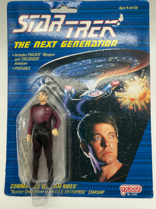 Star Trek Commander William Riker 1988 Galoob
