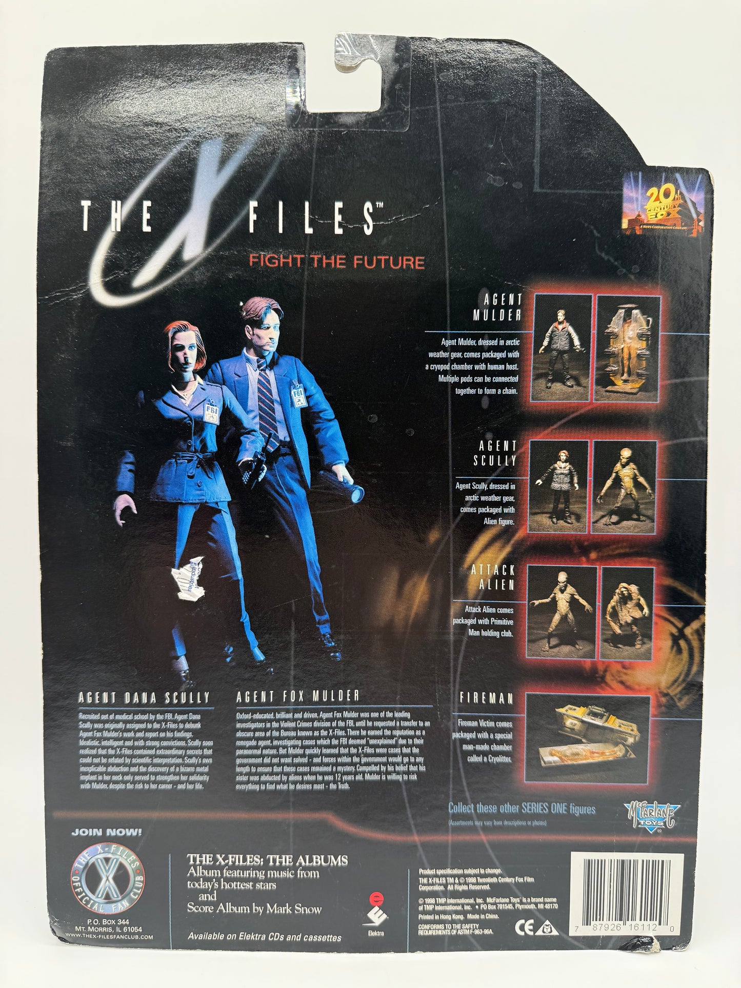 McFarlane 1998 The Flies Fight The Future Agent Scully