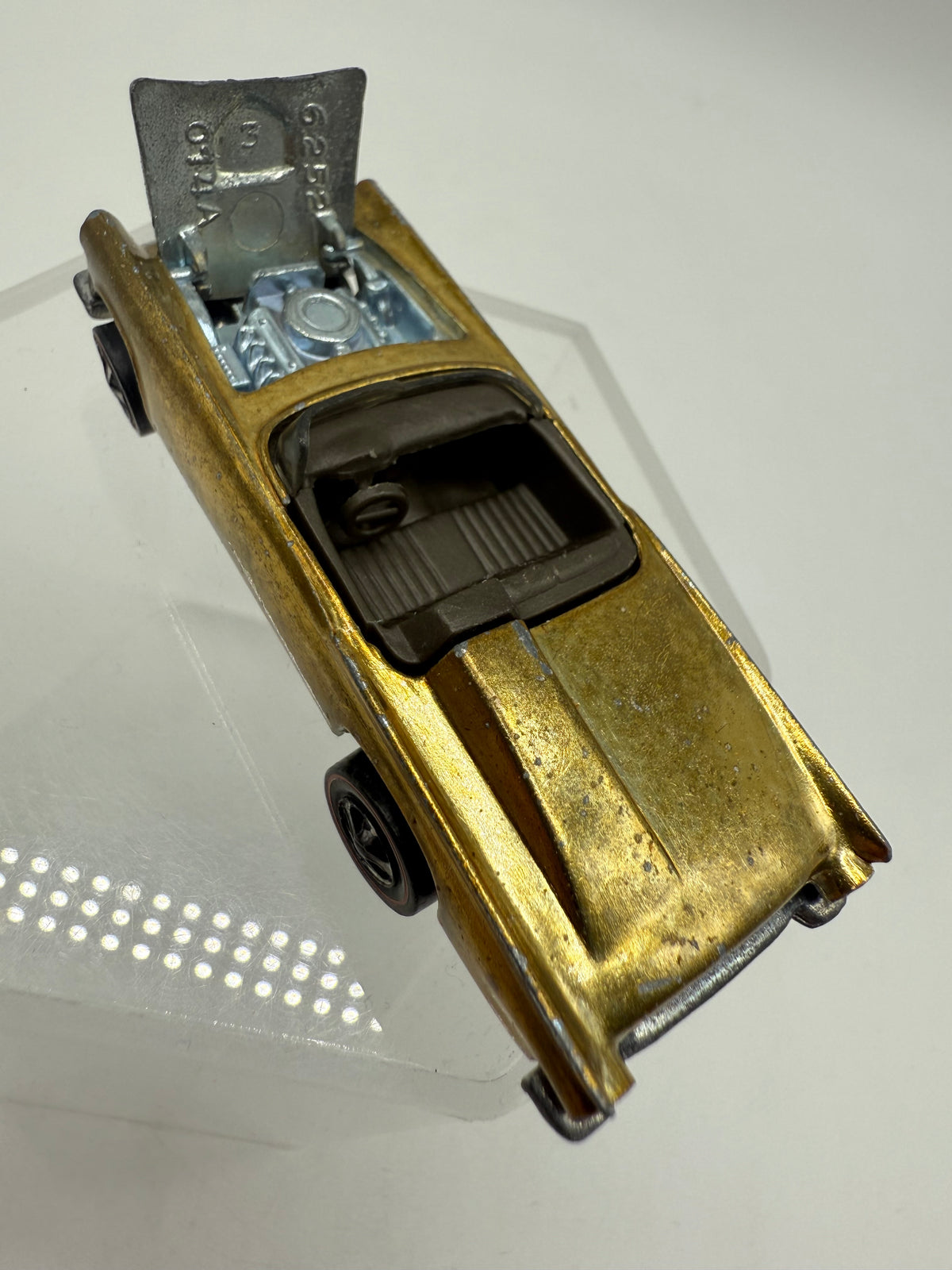 Mattel 1968 Hot Wheels Vintage Redline Classic '57 T-Bird Gold, photo 10 of 11