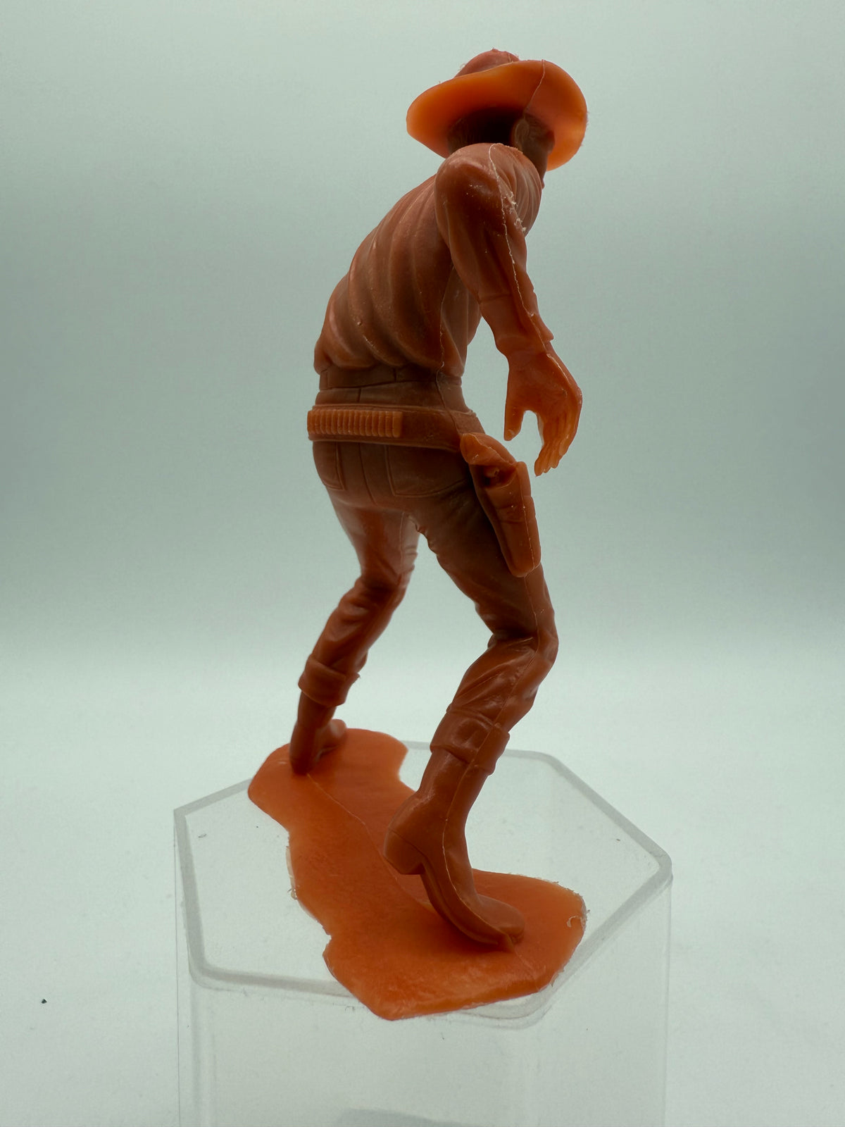 Vintage 1960's Louis Marx Figure 6" Wild West Cowboy Quick Draw, photo 3 of 6