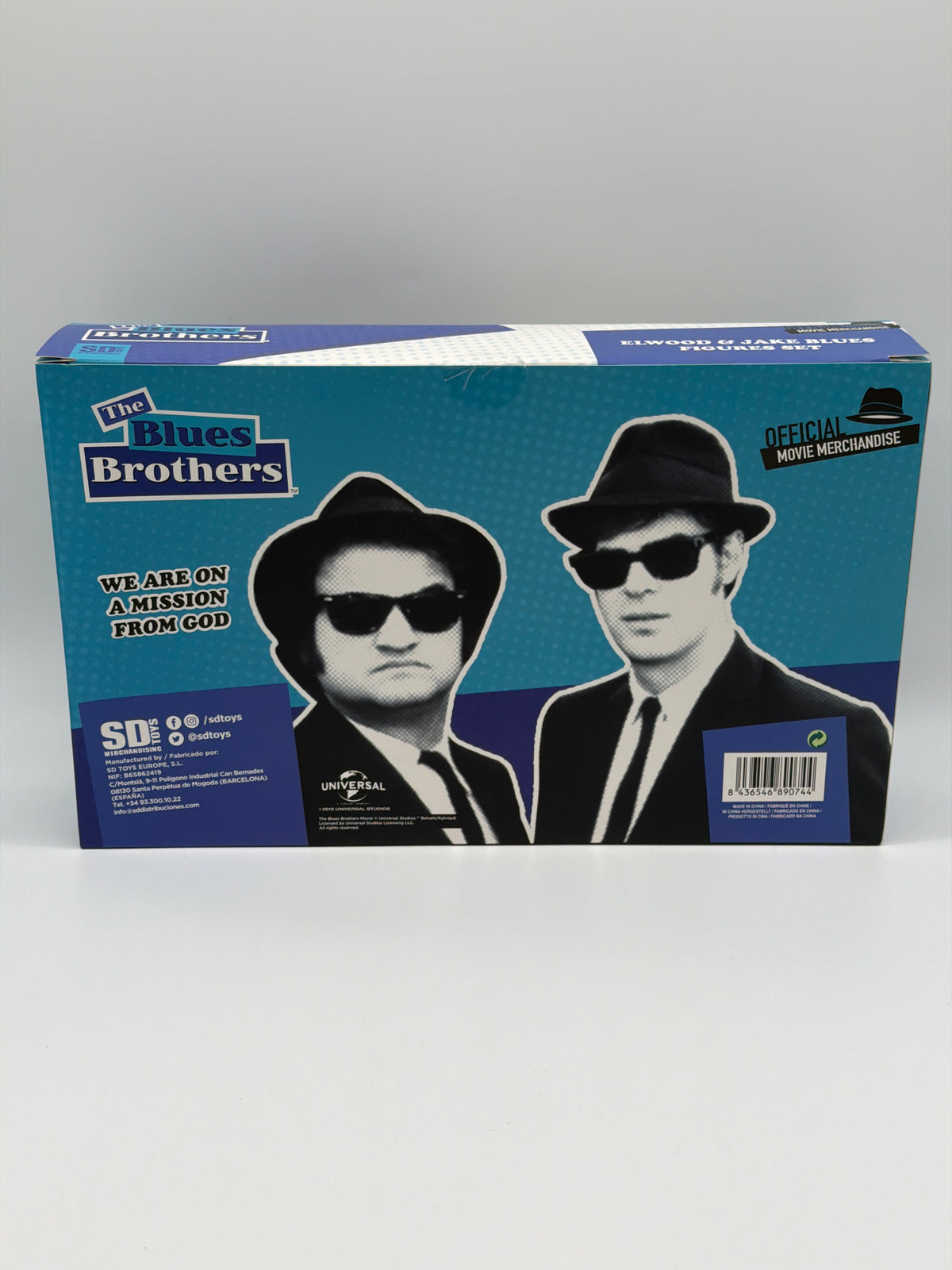 SD Toys Merchandising 2015 The Blues Brothers Elwood & Jake Blues Figures Set