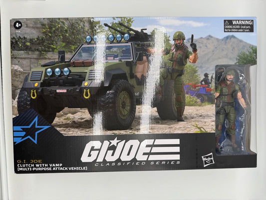 Hasbro 2024 G.I.Joe Classified Series Clutch With Vamp [Multi-Purpose Attack Vehicle]