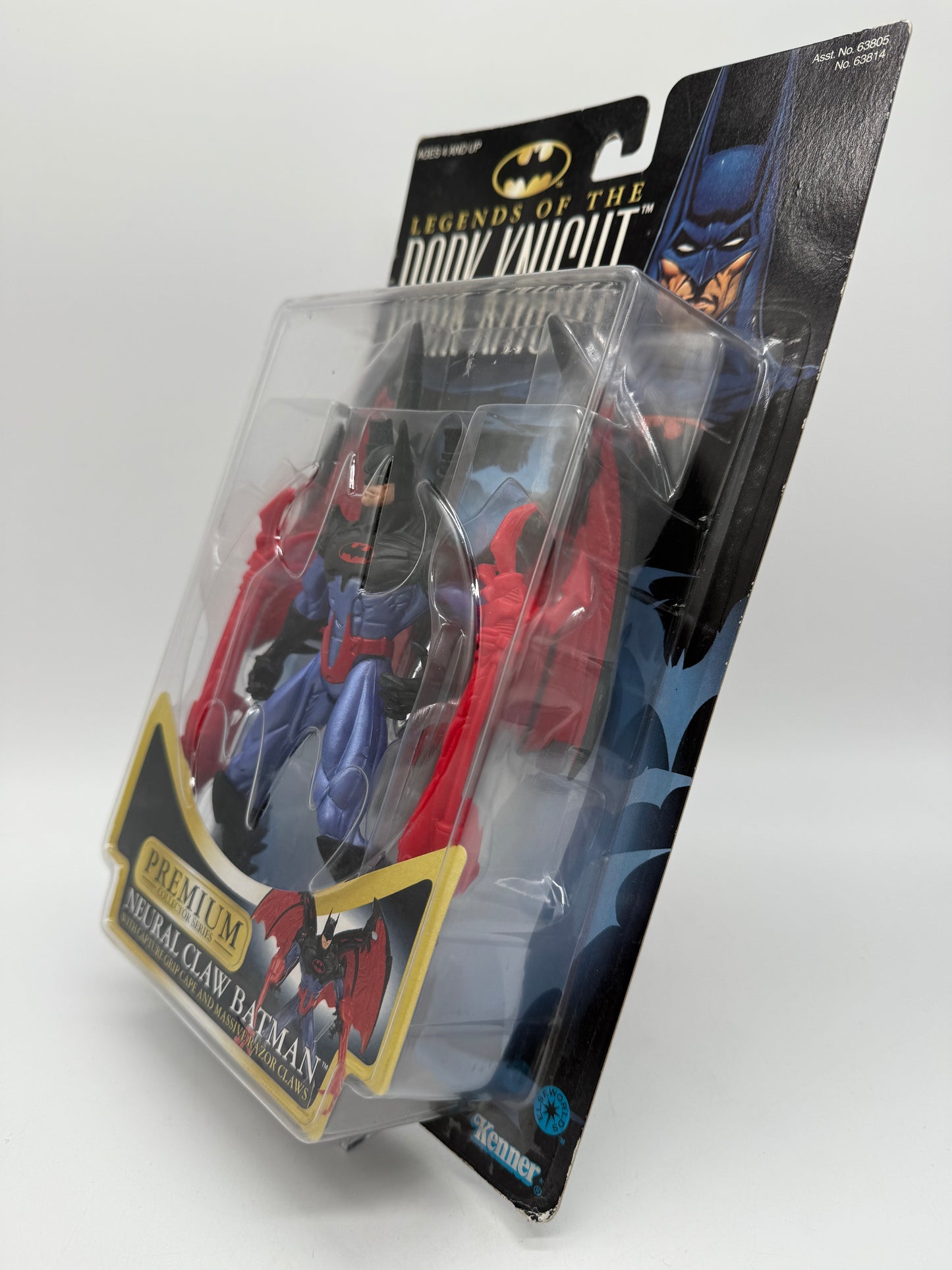 Hasbro 1996 Legends Of The Dark Knight Premium Collector Series Neural Claw Batman