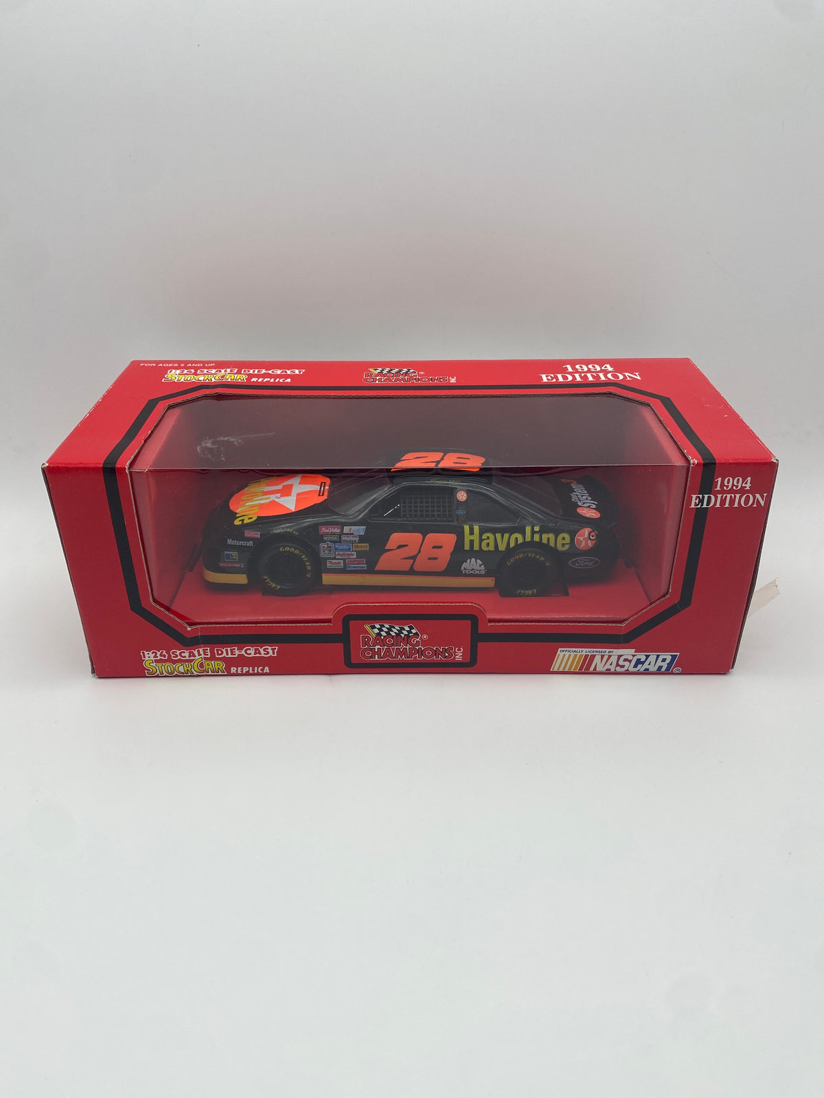 Racing Champions 1994 Edition Stock Car Replica Havoline #28 1:24 Die-Cast, photo 1 of 6