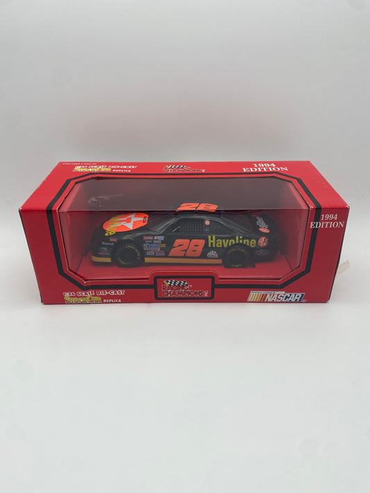 Racing Champions 1994 Edition Stock Car Replica Havoline #28 1:24 Die-Cast