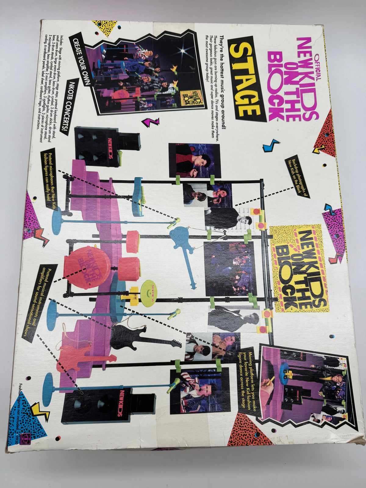 Official New Kids on The Block Stage 1990 Big Step Productions, photo 2 of 5