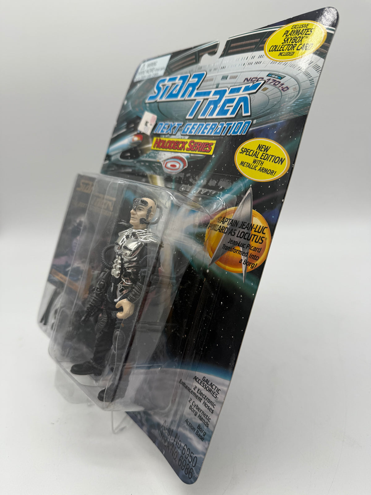 Playmates 1995 Star Trek Next Generation Captain Jean-Luc Picard Transformed into a Borg, photo 3 of 4
