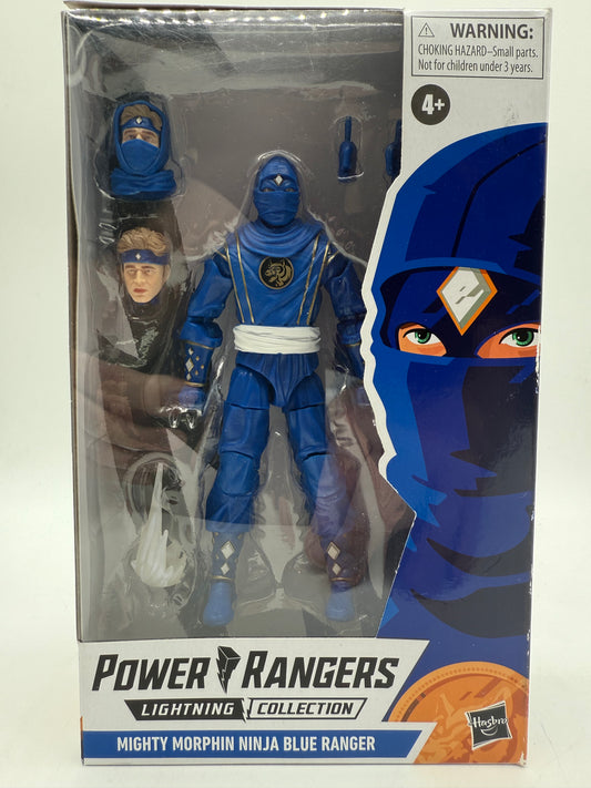 Power Rangers Lightning Mighty Morphin Ninja Blue Ranger 2021 Hasbro